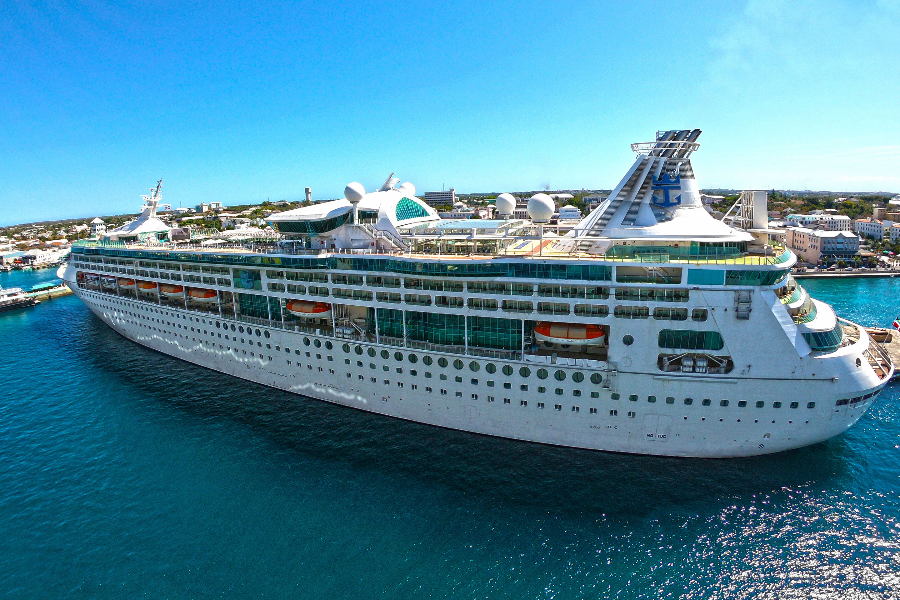 Serenade of the Seas Aerial View