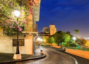 old san juan cityscape puerto rico