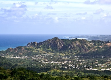 overlooking bathsheba in barbados from farley hill