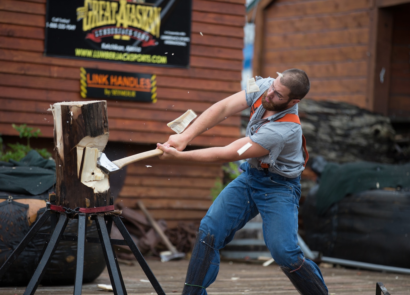 Experience thrilling lumberjack competitions and learn Alaska’s logging history in Ketchikan's vibrant waterfront district. - Ketchikan, Alaska