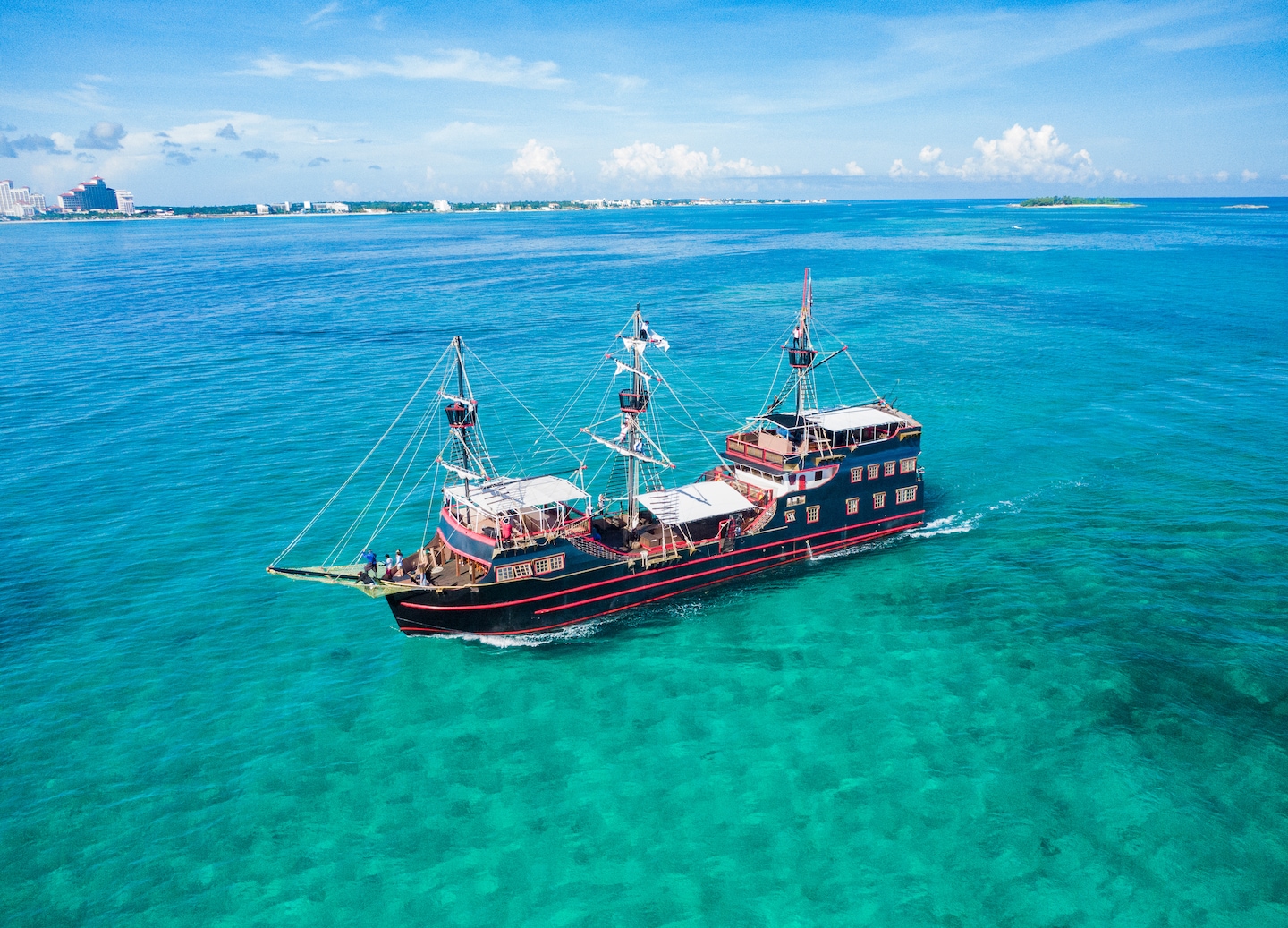 Pirate ship, Blackbeard's Pirate Revenge - Nassau, Bahamas