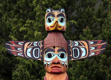 totem pole in alaska